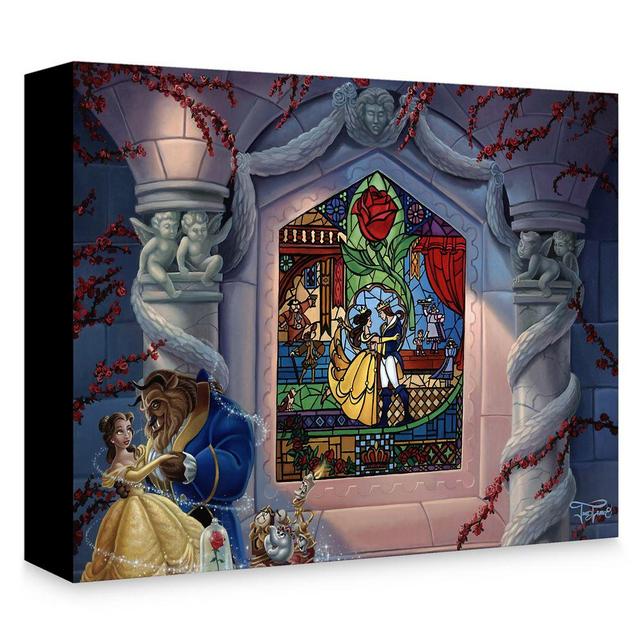 Beauty and the Beast ''Enchanted Love'' Giclée on Canvas by Jared Franco