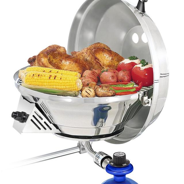 Original Size Marine Kettle® 3 Combination Stove & Gas Grill