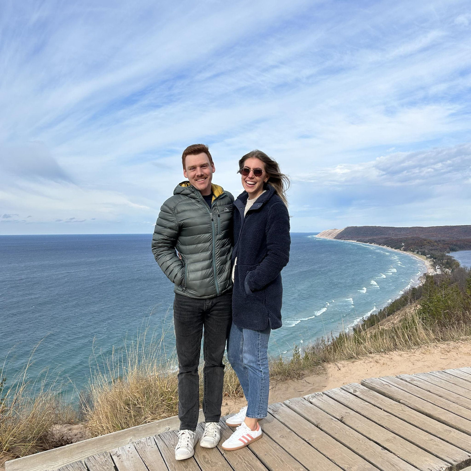 empire bluff in Michigan
