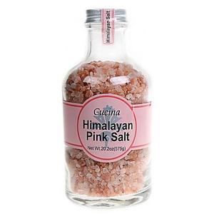 La Collina Toscana Himalayan Grinding Salt 20.2 oz in Pink