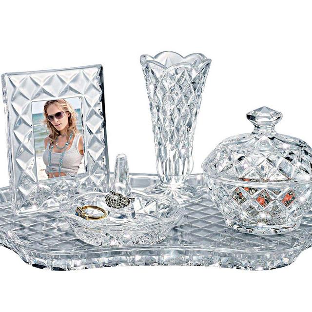 Shannon Crystal Vanity Set by Godinger