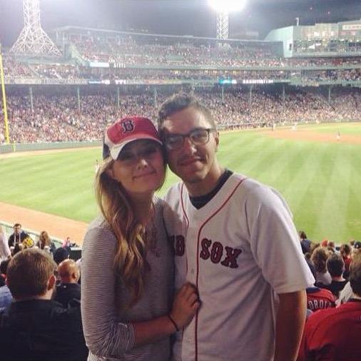 Our first Red Sox game together!