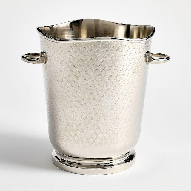 Monique Lhuillier Trelliage Champagne Bucket - Silver