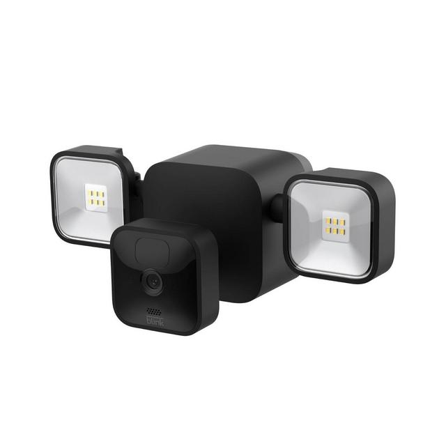 Amazon Blink Wireless HD Smart Security Camera and Floodlight Mount - Black