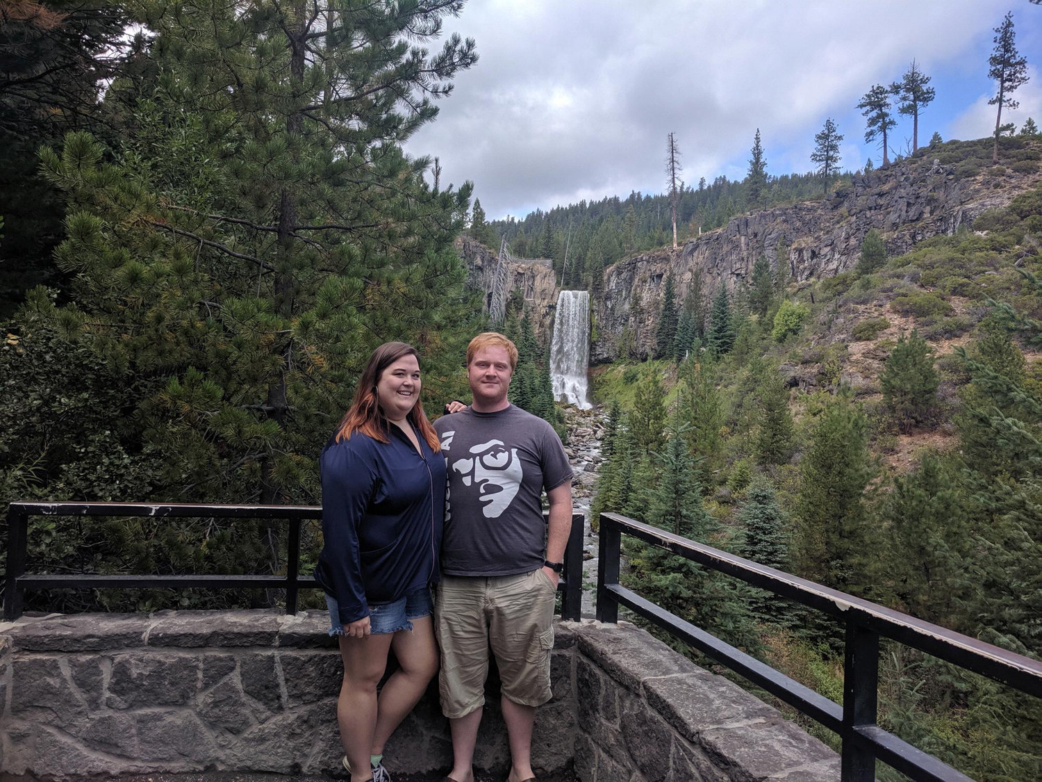 Tumalo Falls in Oregon!
