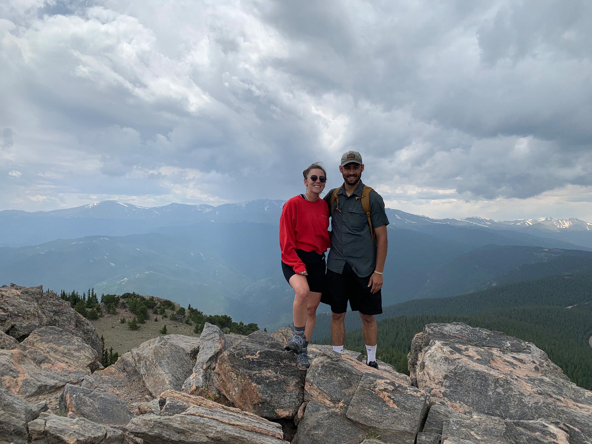 Hiking near Idaho Springs, CO - July 2019
