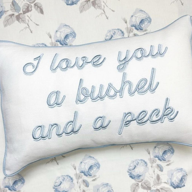 I Love You a bushel and a peck
