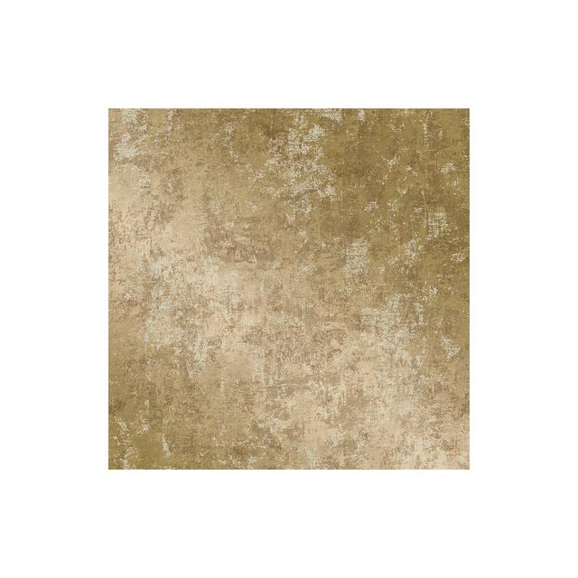 Tempaper Distressed Leaf Self-Adhesive Removable Wallpaper Gold