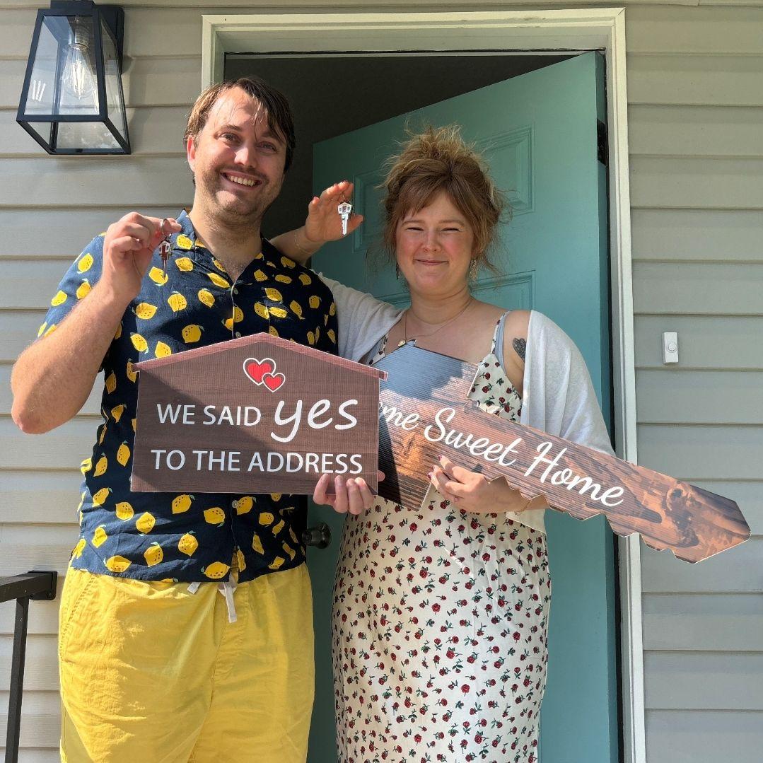 Surprise! We bought a house!