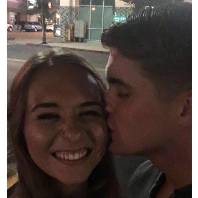 Brewery hopping in North Park, San Diego a few days after we started dating. Our second picture together. 2017