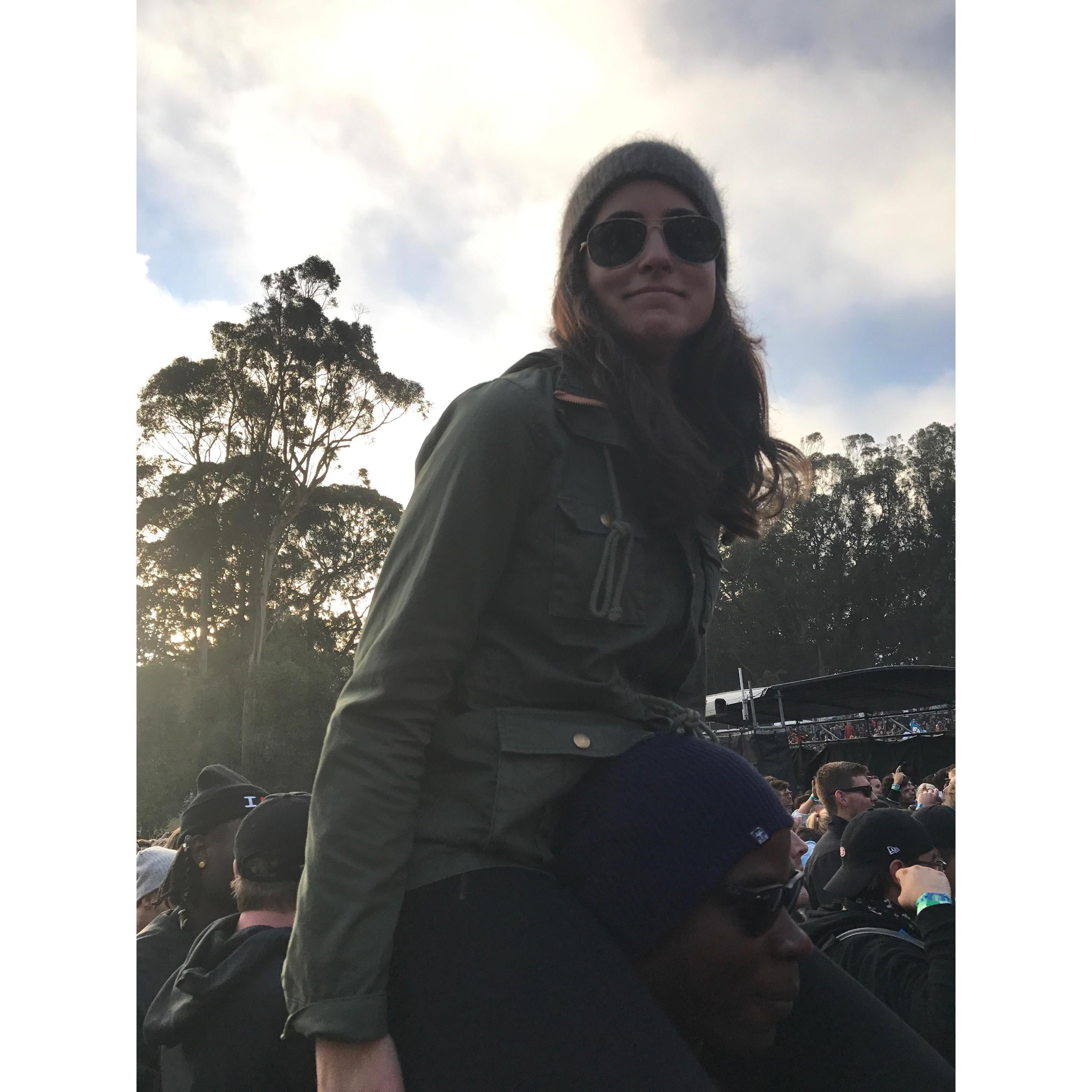 Our favorite weekend of the year...Outside Lands Music Festival. Golden Gate Park in San Francisco, CA (August 2018)
