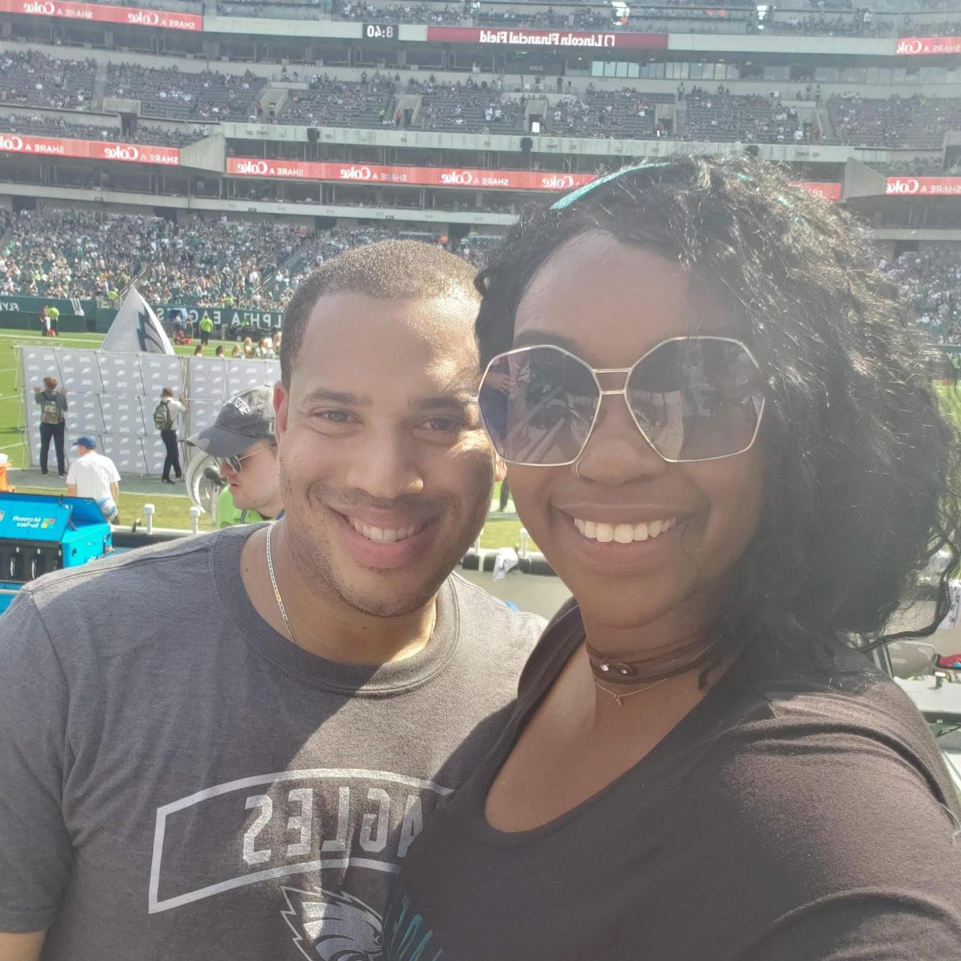 First NFL Game Together