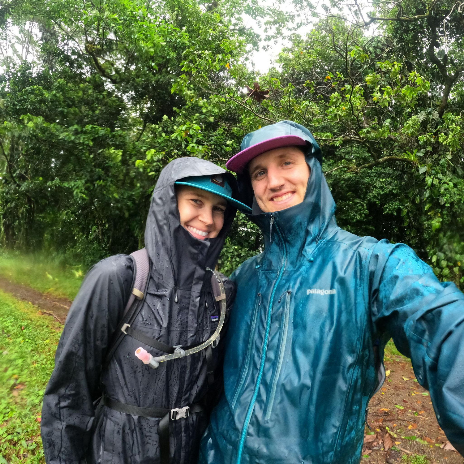 Searching for the elusive Arenal volcano.