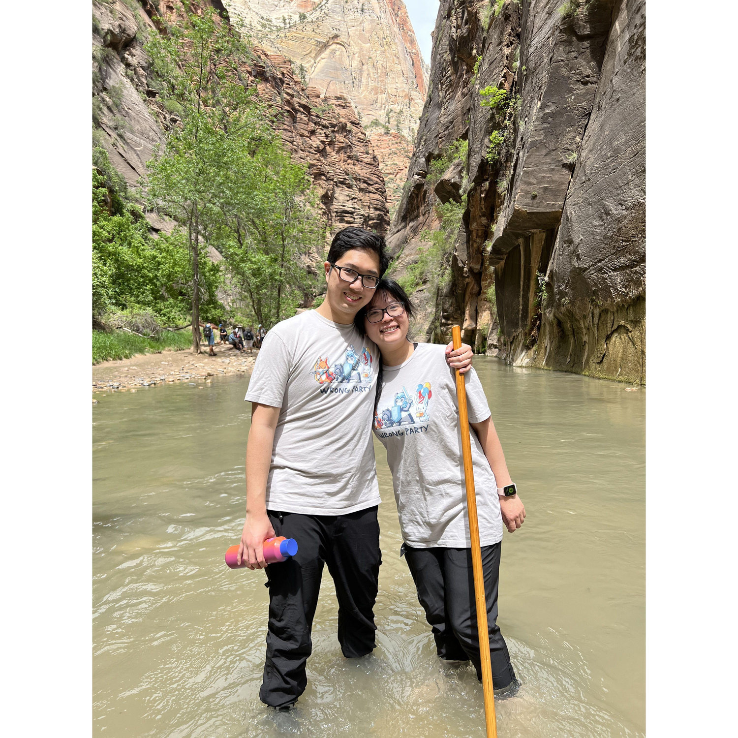 FIRST Zion trip to hike @ the narrows - unique & fun!