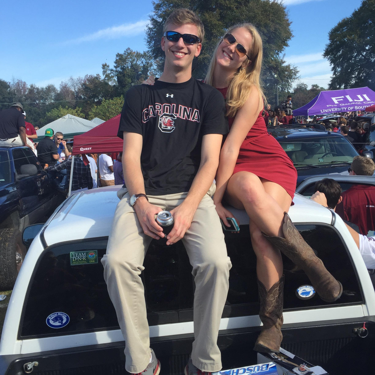 Jill and Derrick met while attending the University of South Carolina