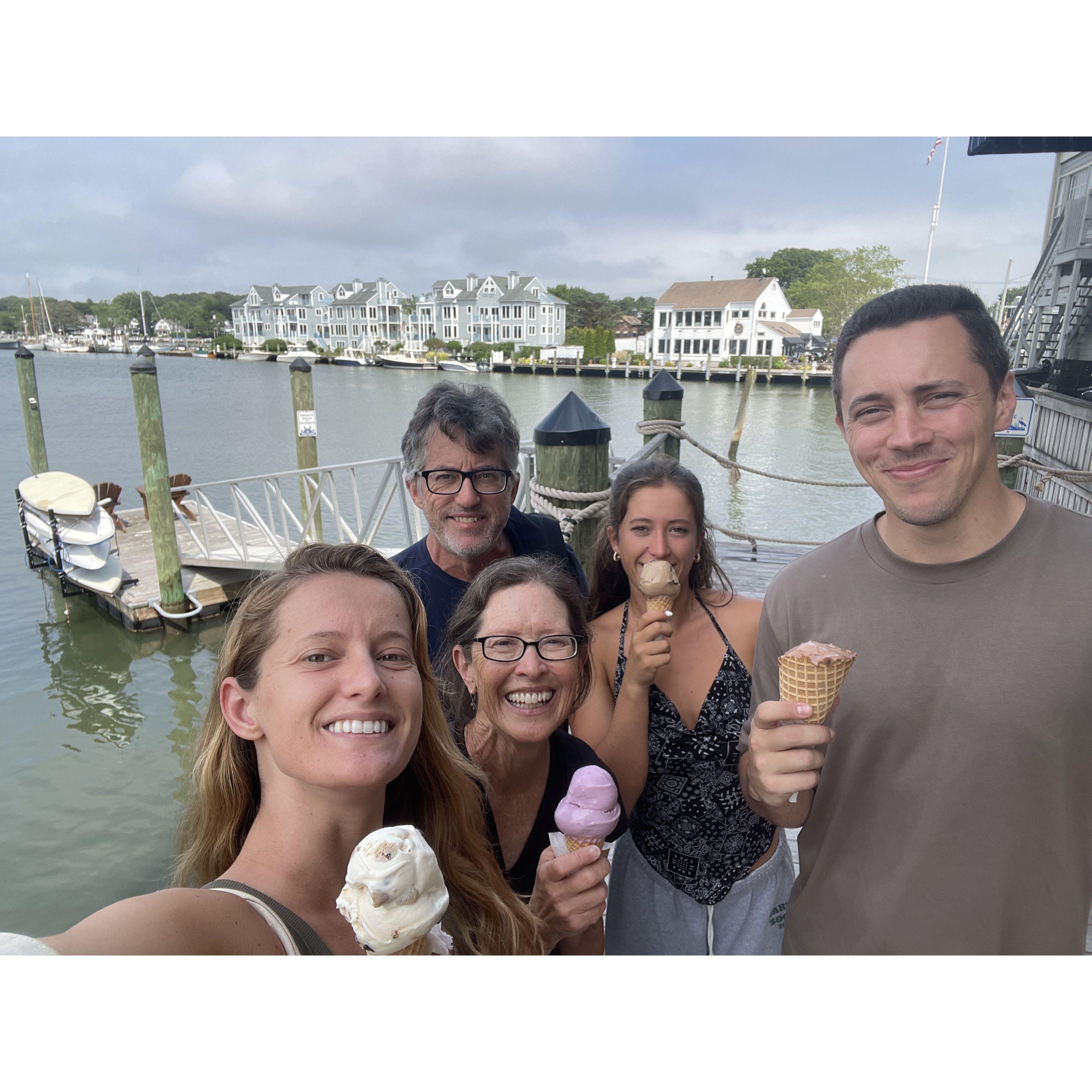 Mystic, CT: Ice Cream at the Drawbridge (2025)