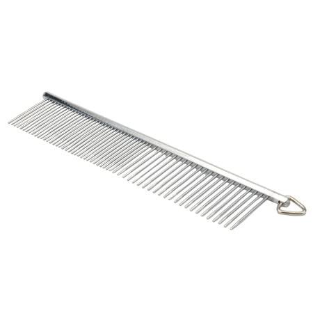 Coastal Pet Safari Dog Grooming Comb for Medium and Coarse Coats - Extra-Long Rotating Teeth - Undercoat Rake for Coarse Coats - 7 1/4"