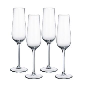 Purismo Champagne Glasses, Set of 4