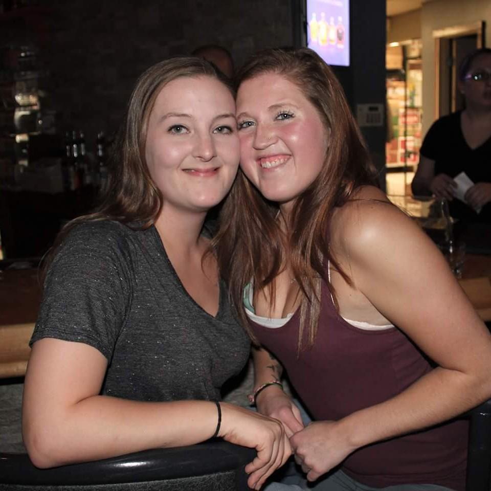 One of our first photos together at Sideline's in Avon