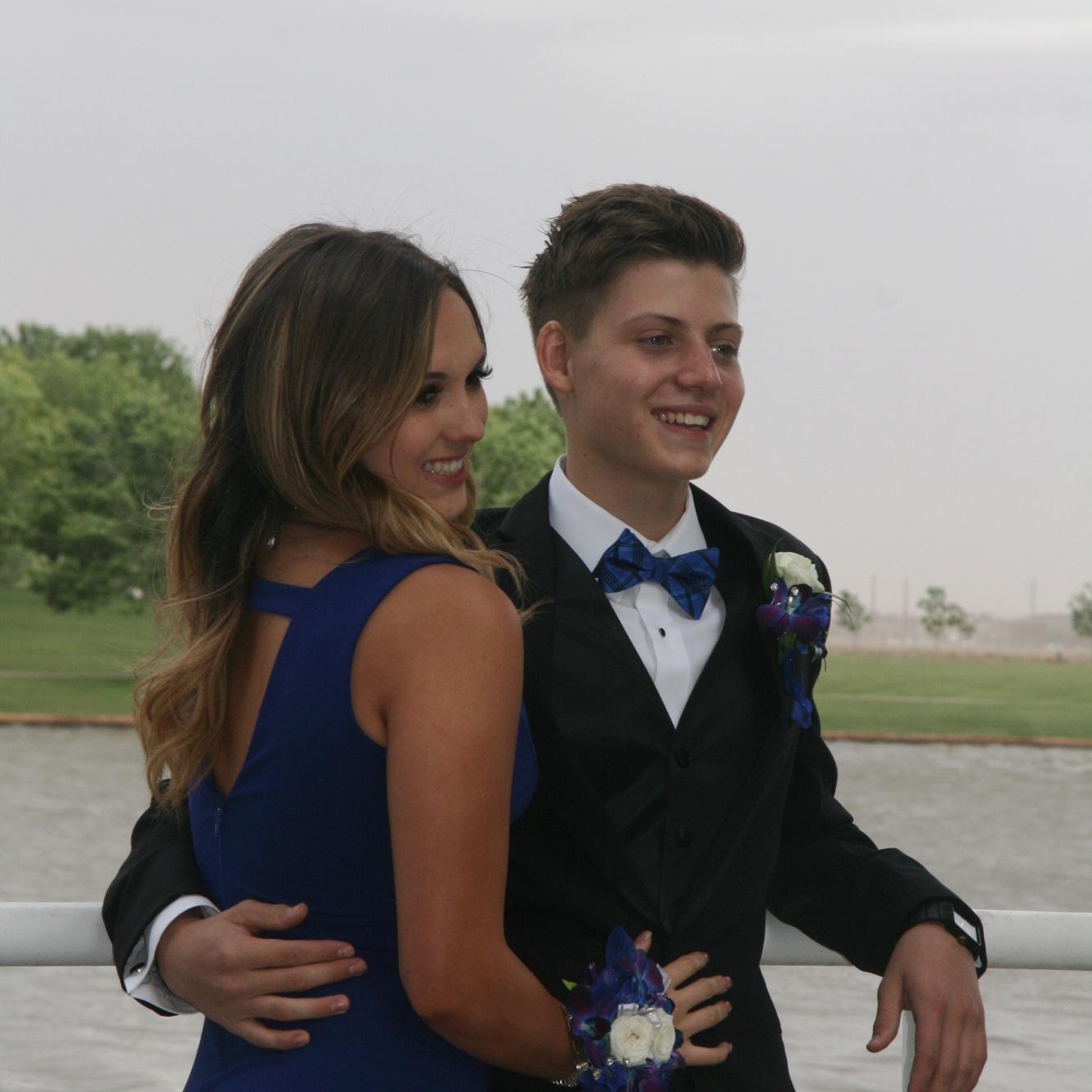 Jared’s senior prom, 2016!