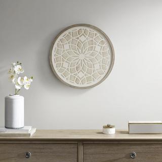 Leah Medallion Wood Wall Decor