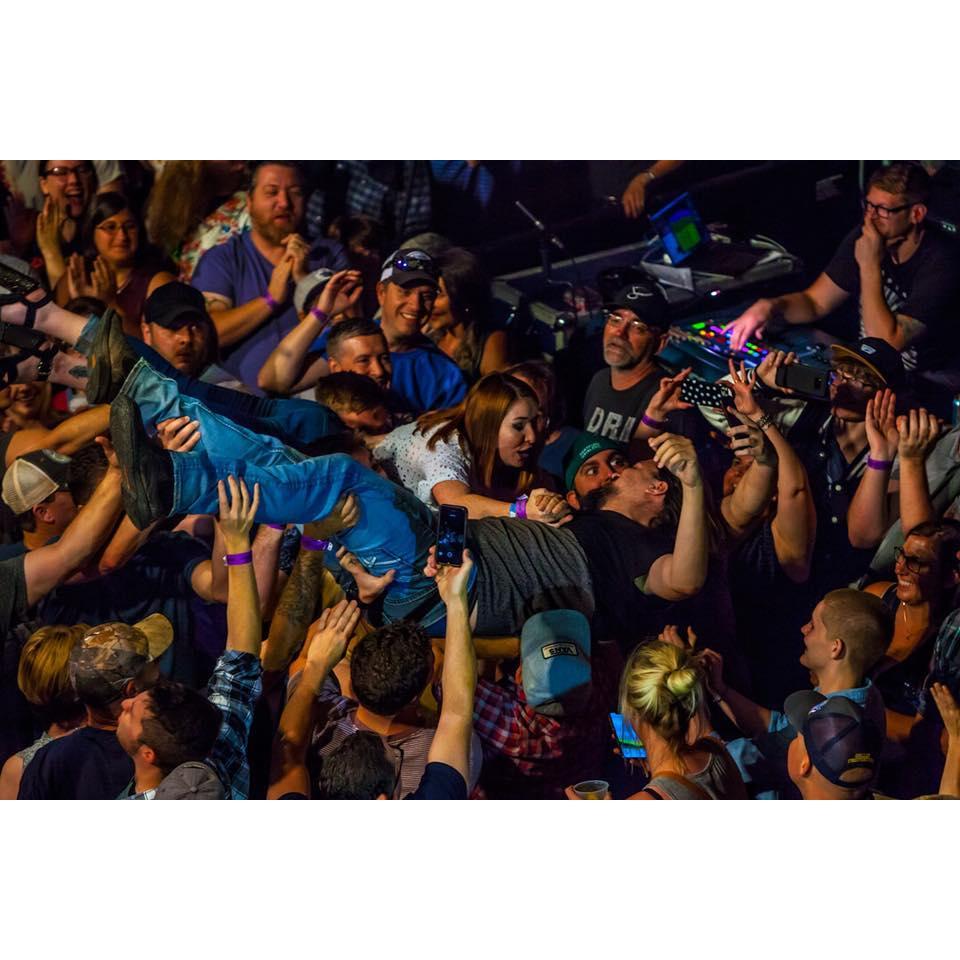 During the surfing. The video of the event is also in the gallery.