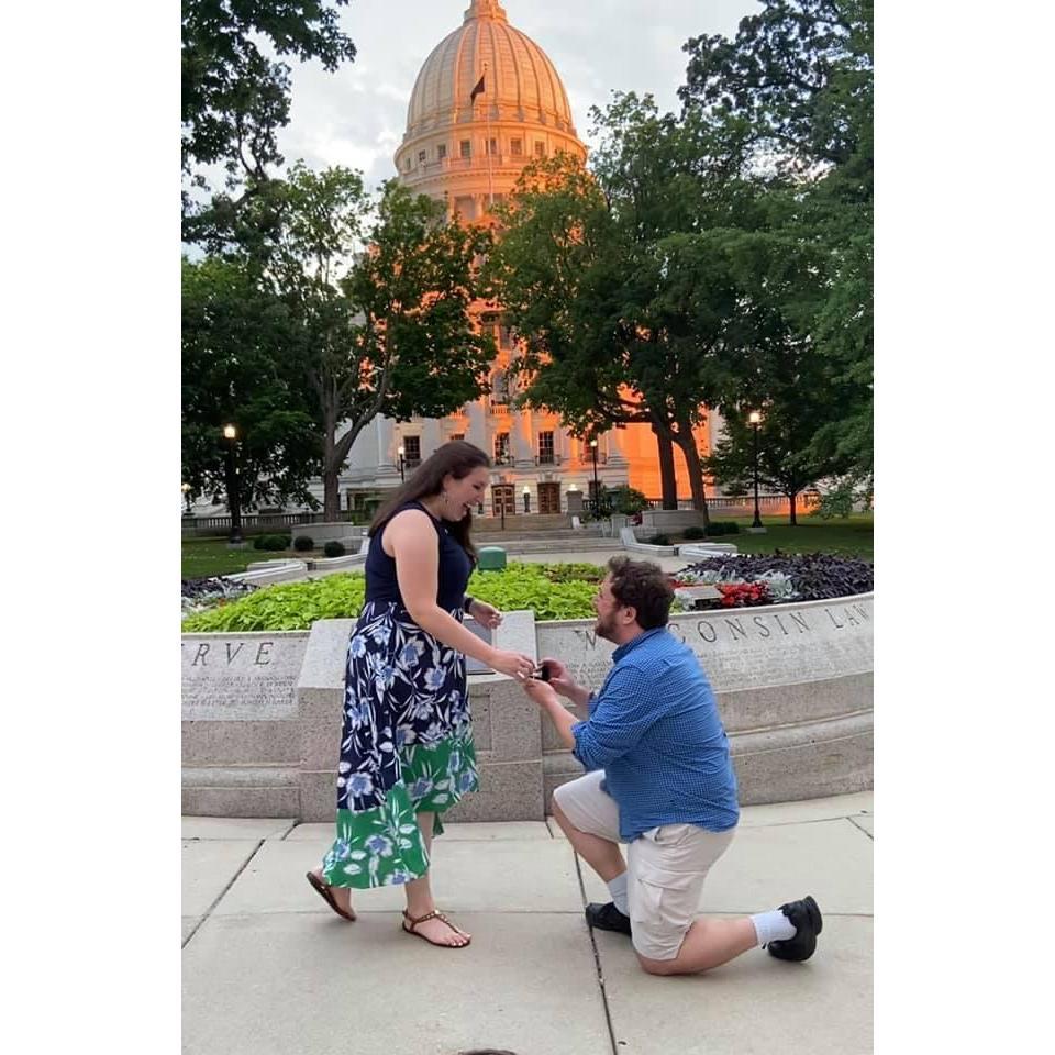 6.30.2021 - We're engaged!