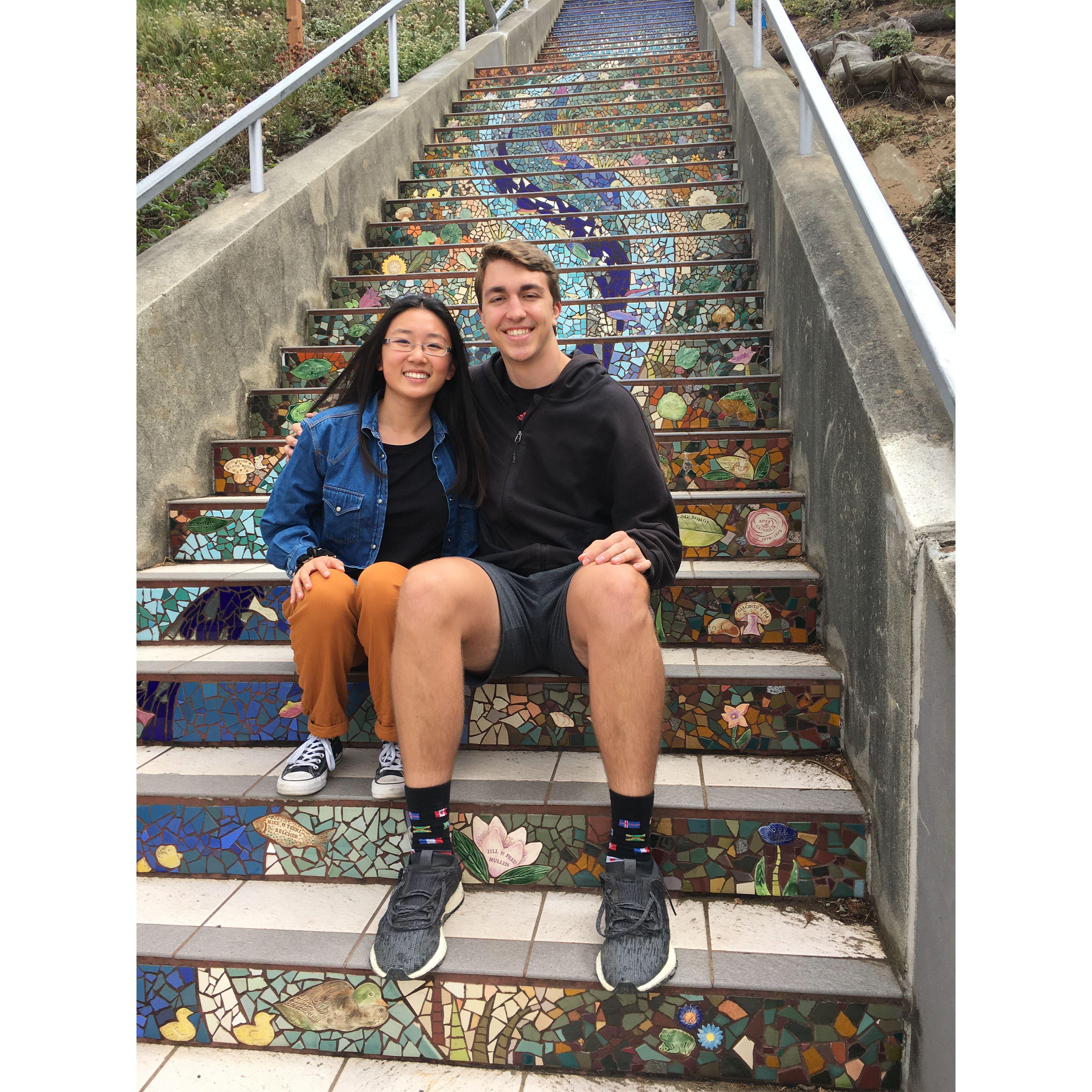 We explored SF together while Jess interned there for a summer.