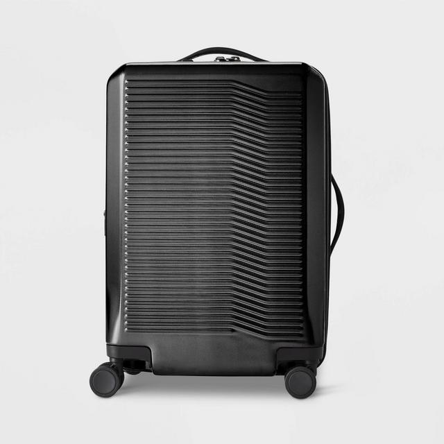 Hardside 21" Carry On Suitcase Black - Open Story™