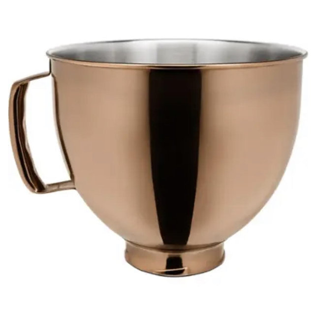 KitchenAid - 5-Quart Tilt-Head Metallic Finish Stainless Steel Bowl - Radiant Copper