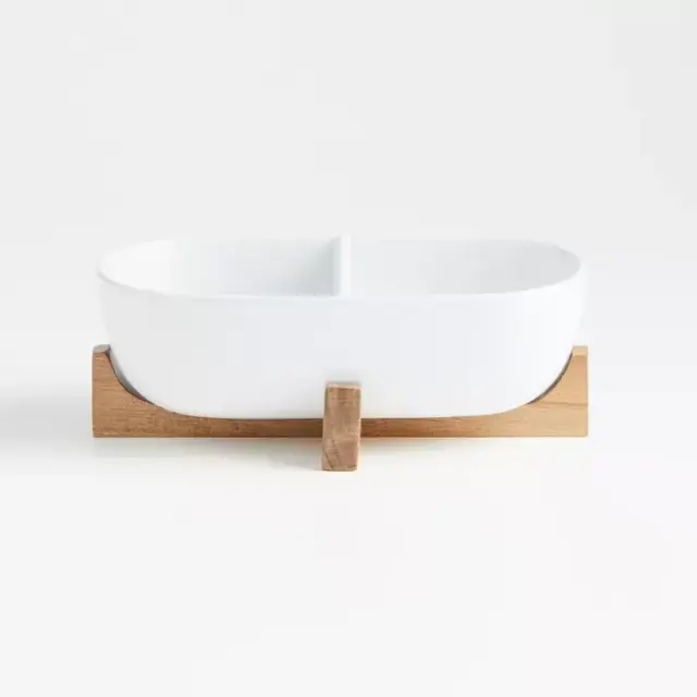 Oven-to-Table Two-Part Dish with Trivet