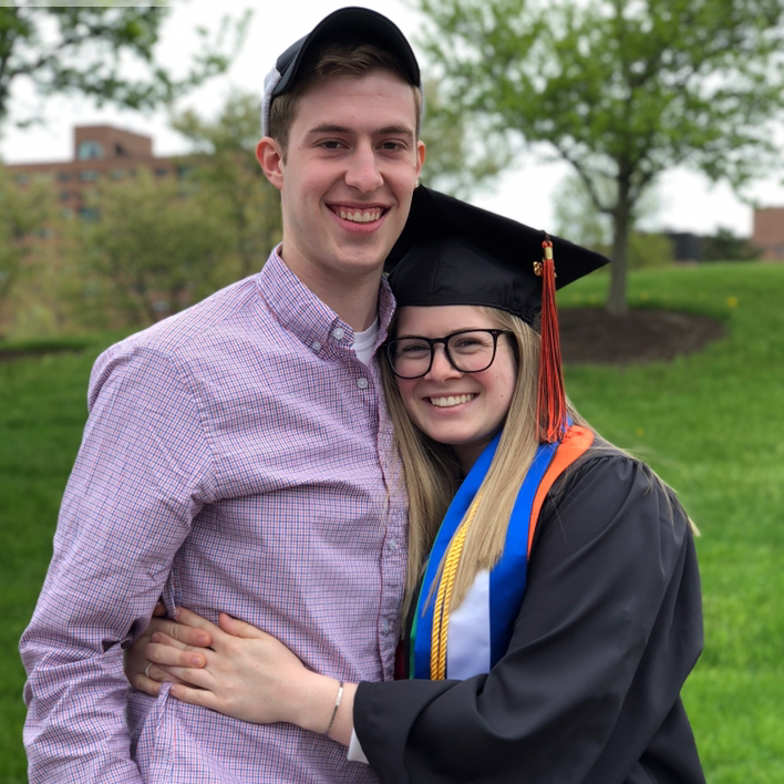 Hannah's RIT Graduation. Spring 2018