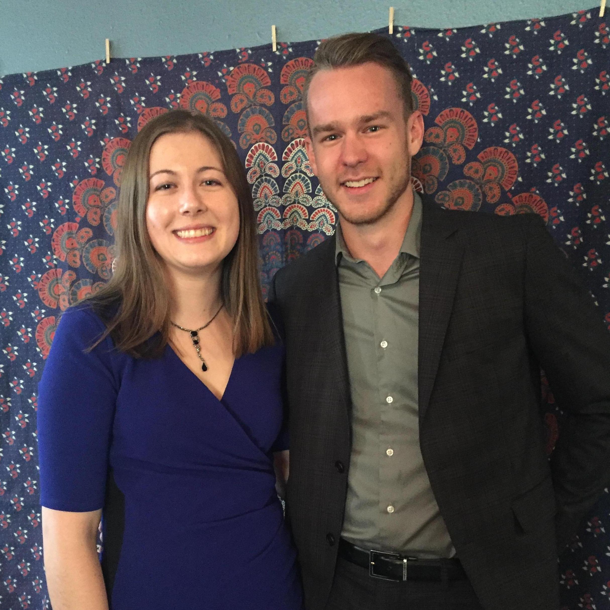 First photo together for PA Ball 2018