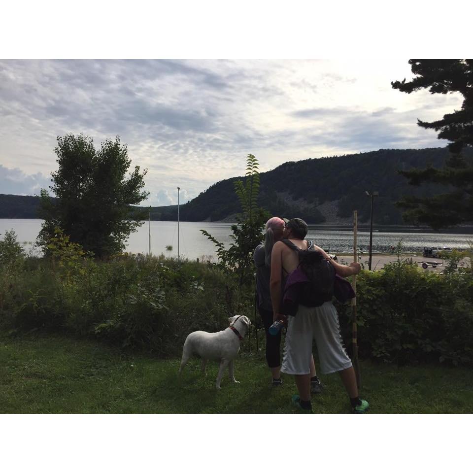We love spending time outdoors together