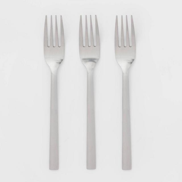 3pc Fork Set Silver - Room Essentials™