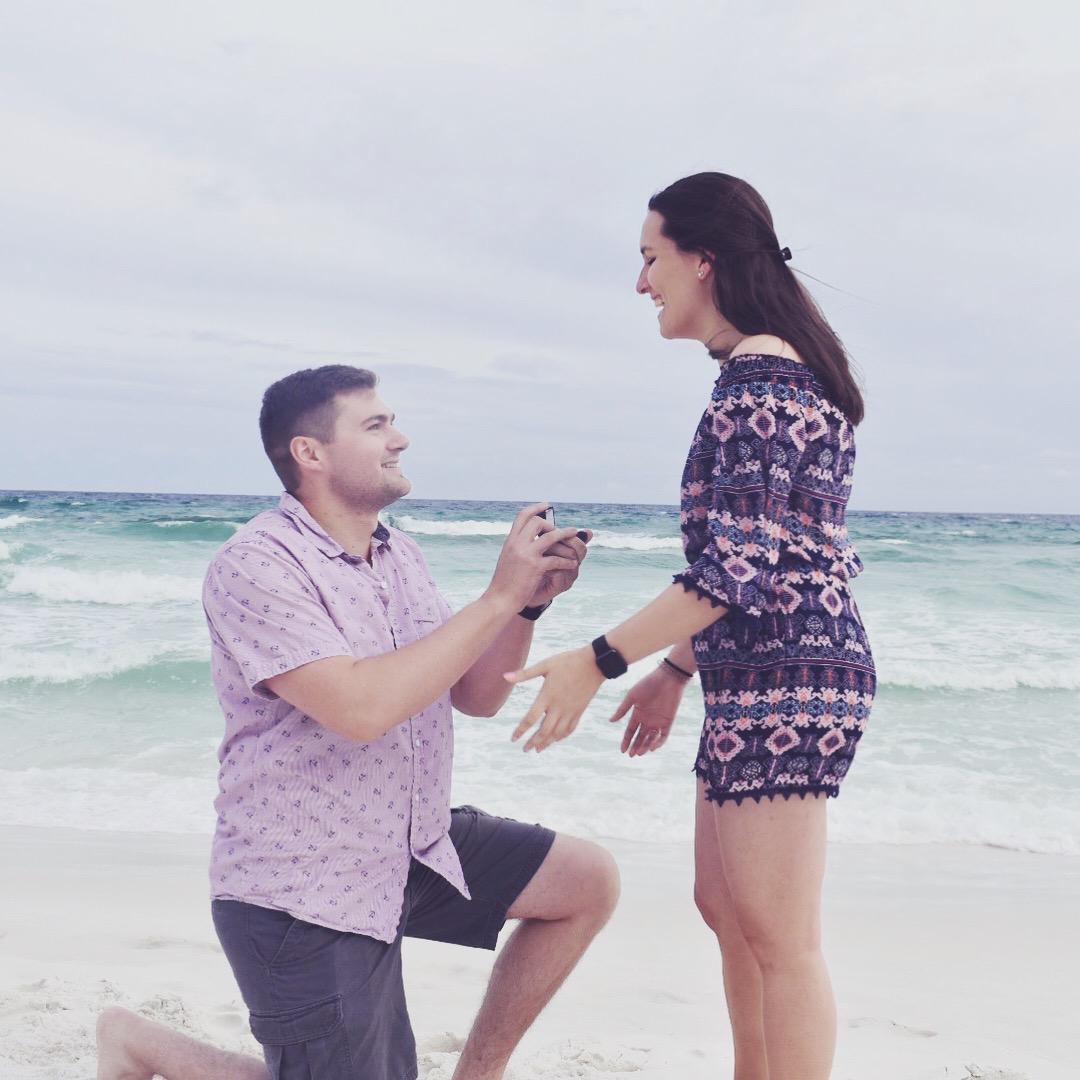 The proposal! (Destin, FL)