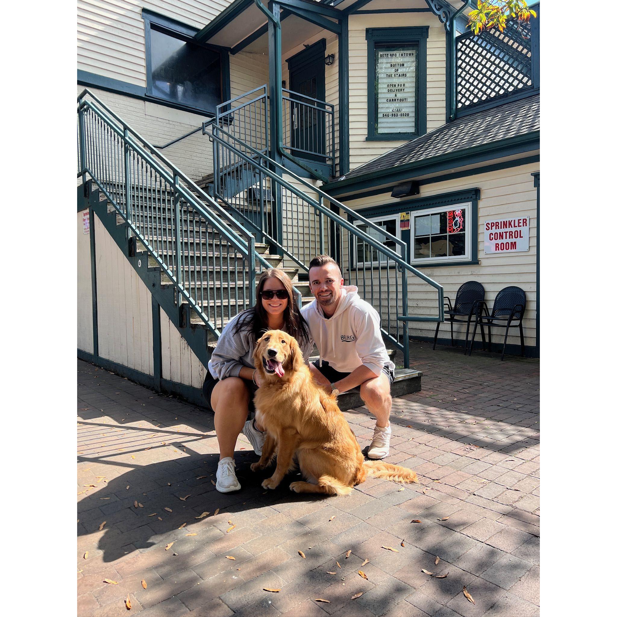 Top of the Stairs - Where we first met!