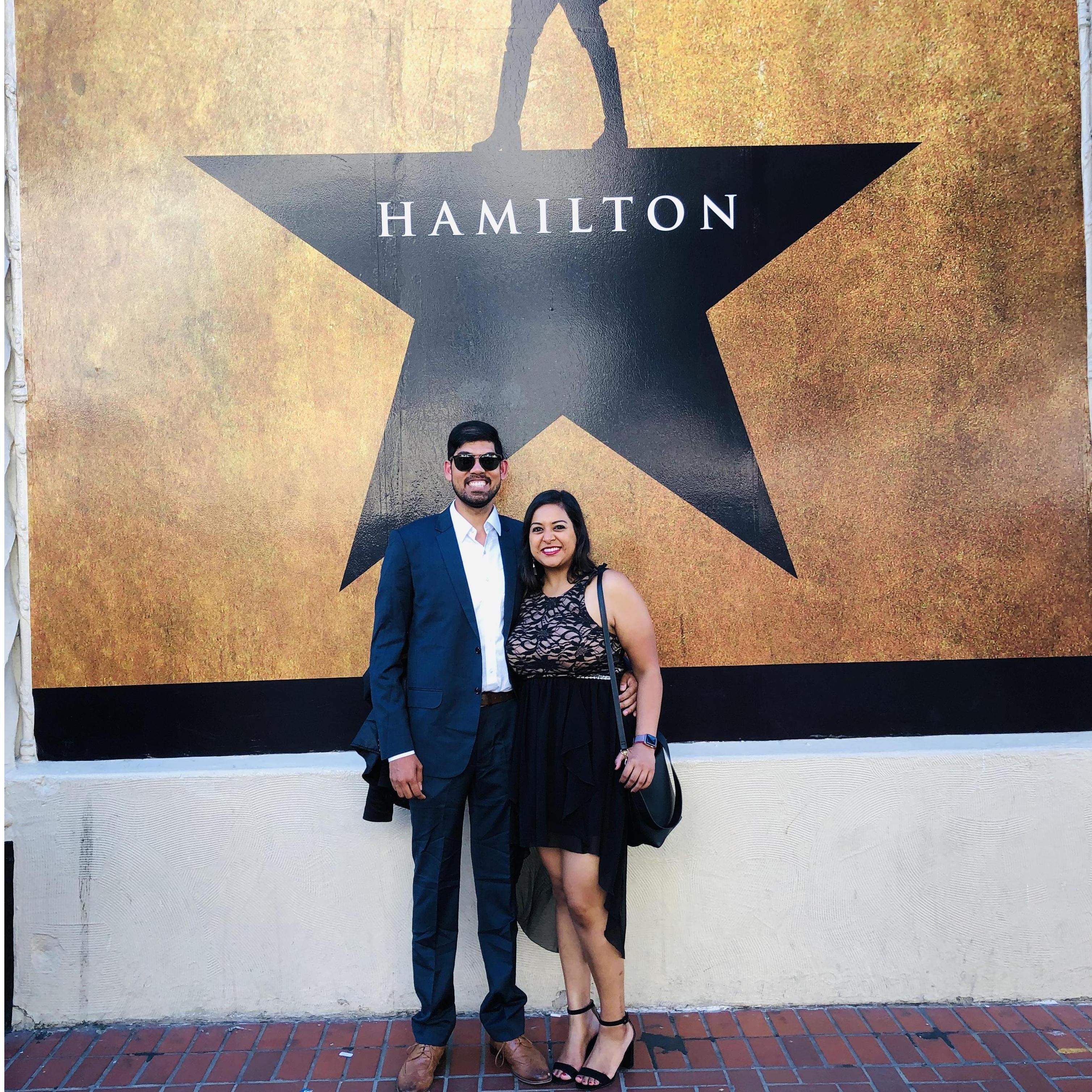 Watched Hamilton- TWICE