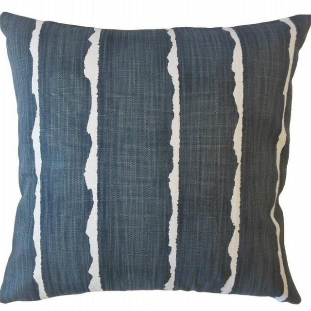 Canal Square Throw Pillow Navy - Pillow Collection