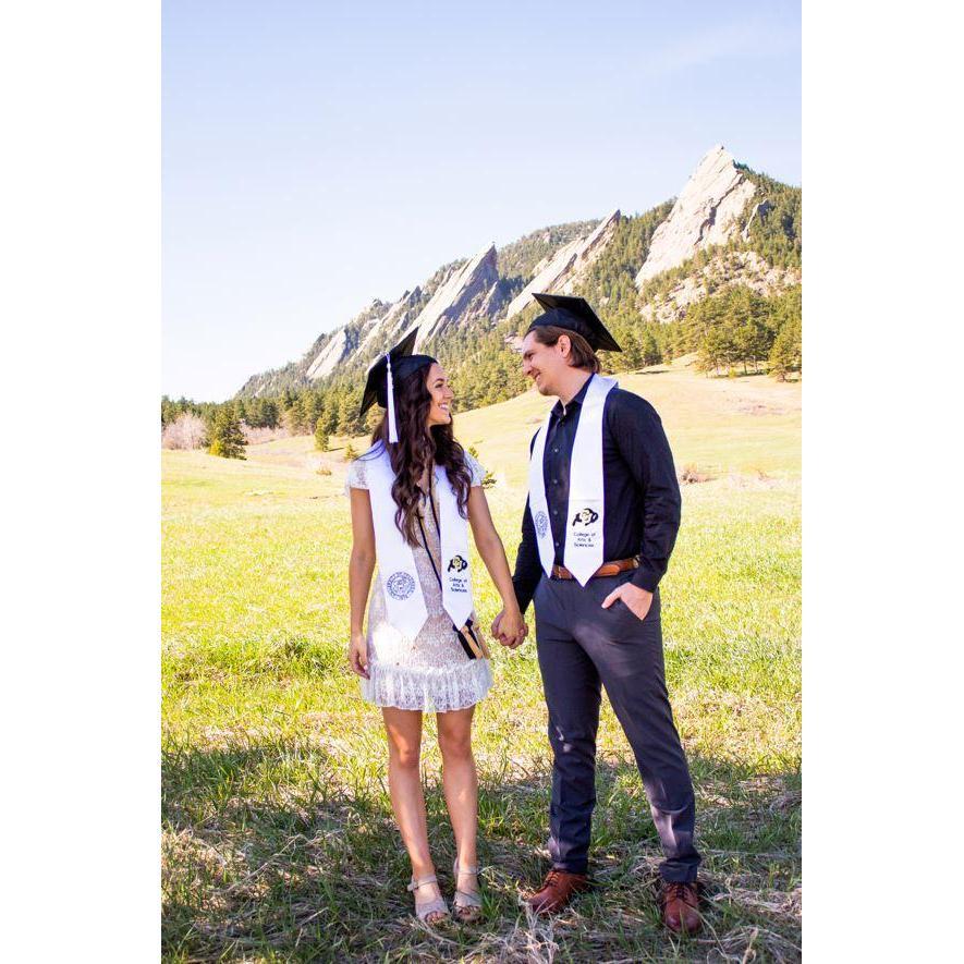 We celebrated our graduation together in May 2020