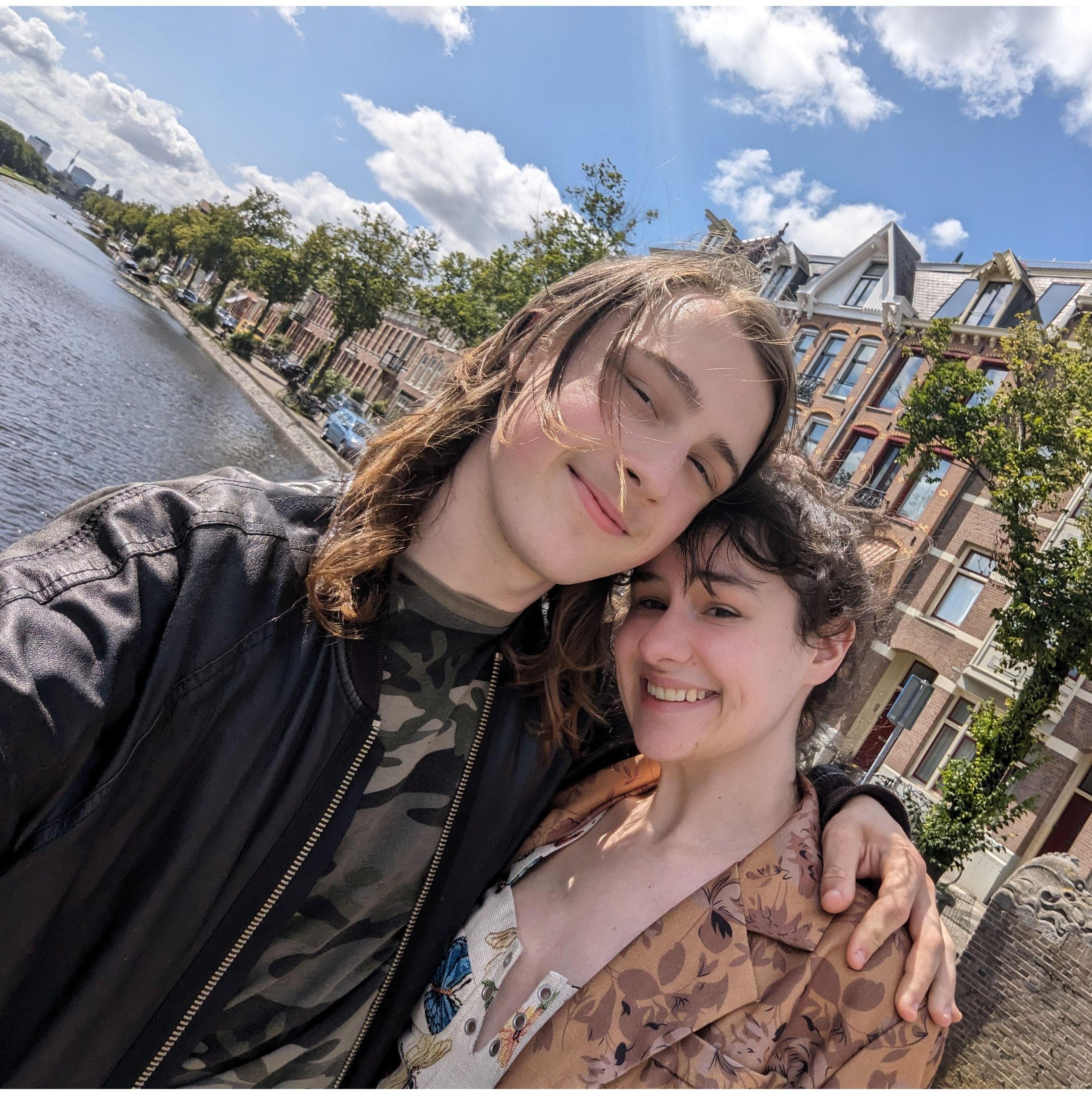 One of the times Cass visited The Netherlands.