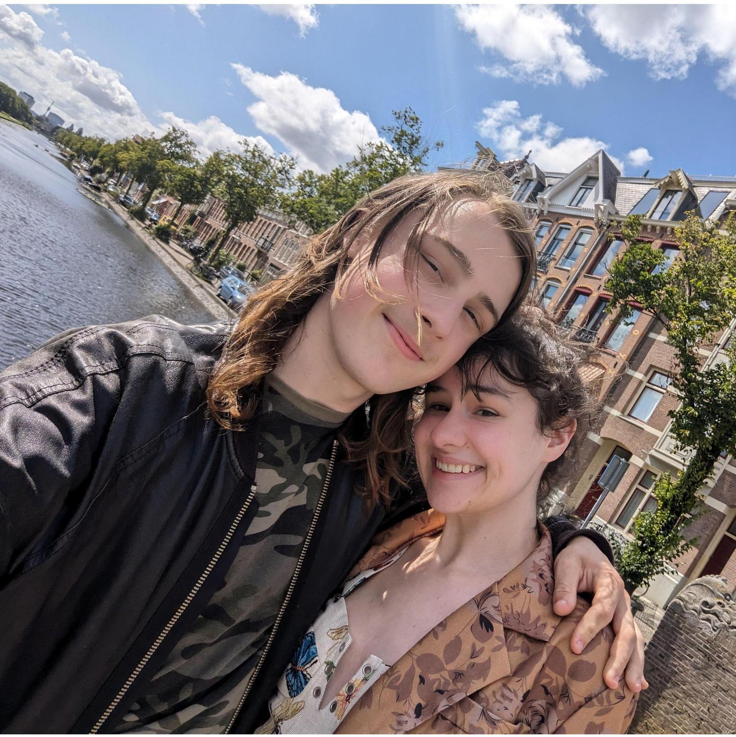 One of the times Cass visited The Netherlands.