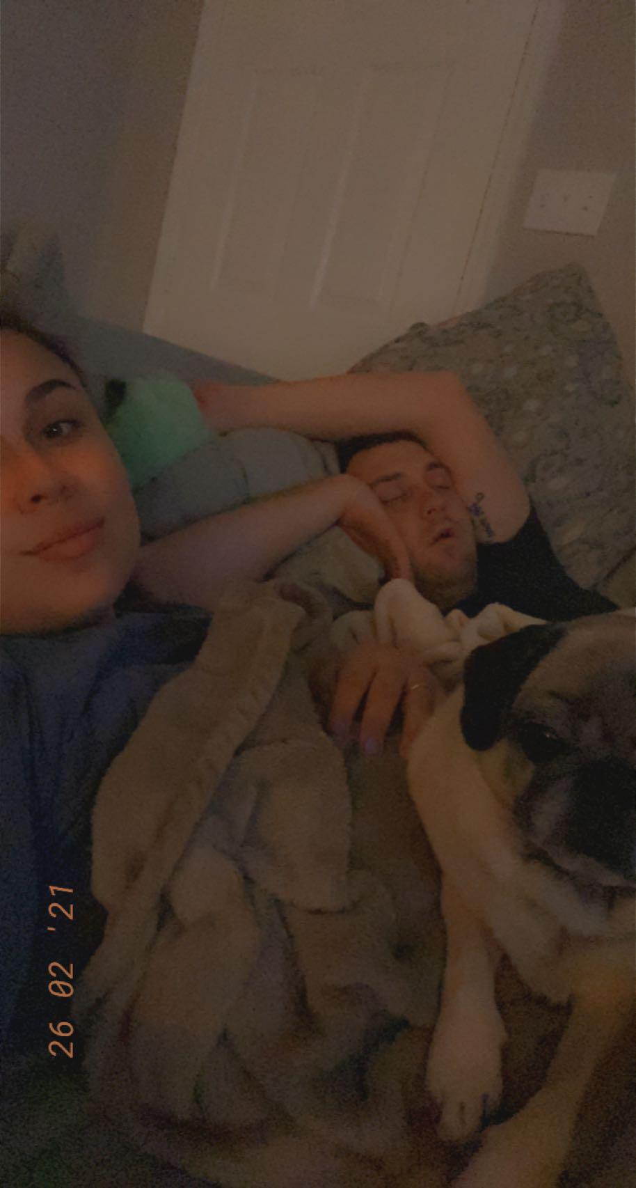 Unable to finish a movie because Shane can’t watch a movie without falling asleep.
