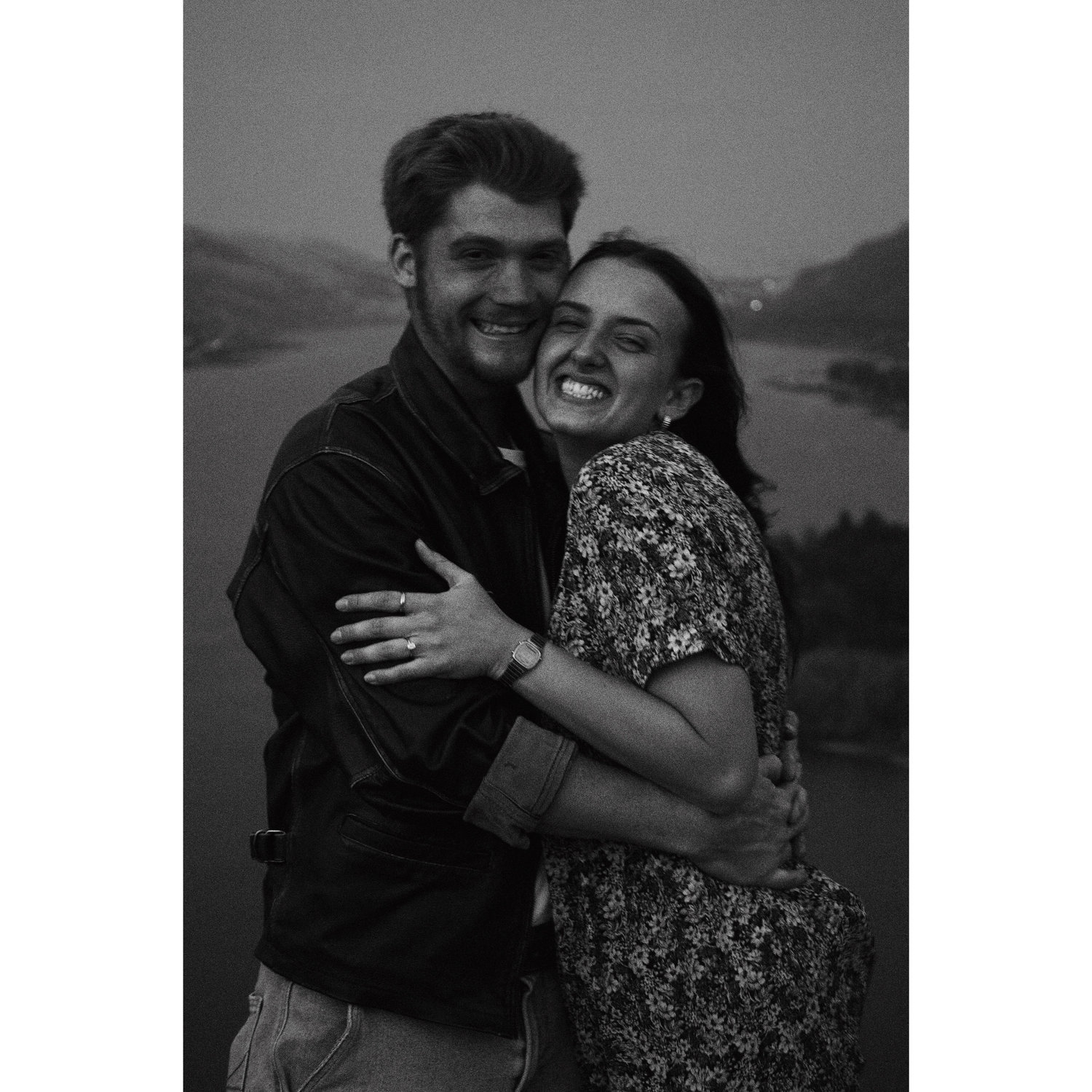 A few moments after saying yes