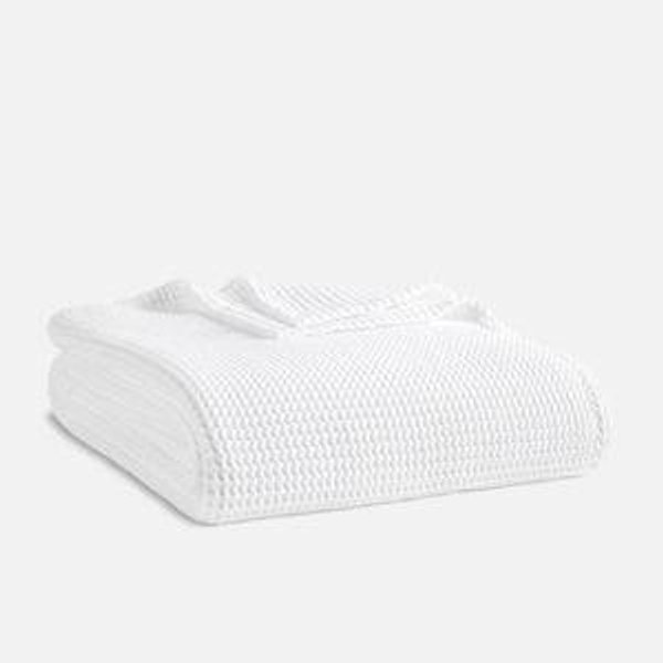 Dreamweave Waffle Bed Blanket - (King size, White)