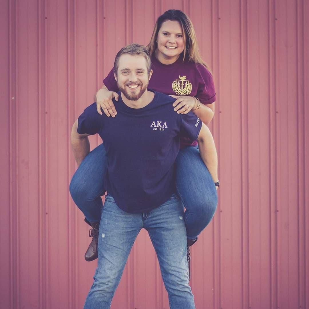 We were nominated for homecoming King & Queen for Greek Life!