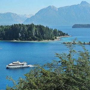 Boat cruise of Nahuel Huapi lake