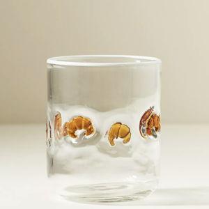 Icon Juice Glass — Croissant
