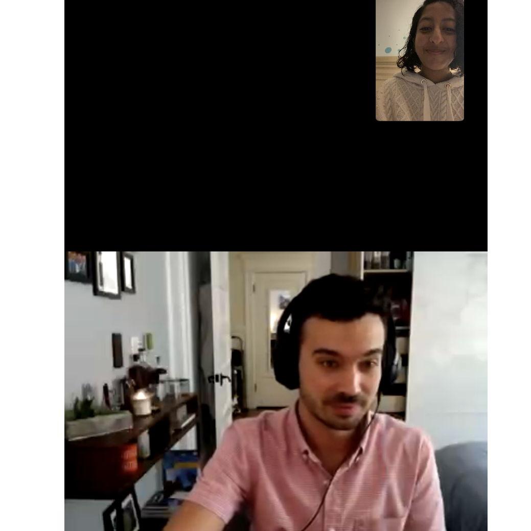 Coordinating remote dates during our months apart in 2020 pandemic - virtual scrabble nights, wine tastings, cocktail nights, and dinners.