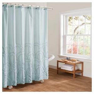 Product description page - Esme Spa howler Curtain Blue - Lush Decor®